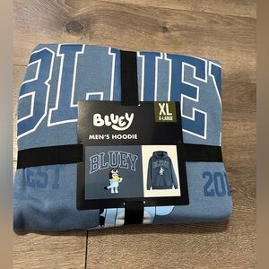 Bluey Pullover Hoodie Size XL New